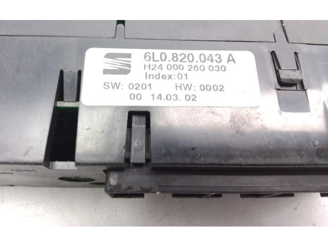 Блок управления климат-контролем Skoda Fabia Mk2 (5J)