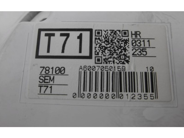 Панель приборов 78100SEMT71, 78100SEMT71 Honda City