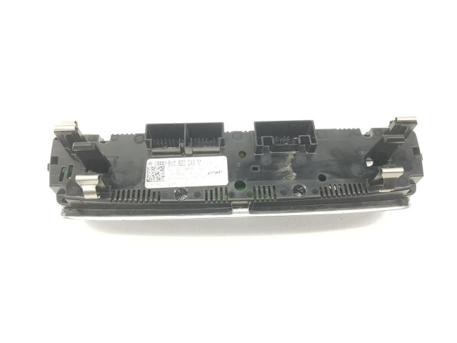 Блок управления климат-контролем 8V0820043M, 8V0820043M Audi A3 S3 8V