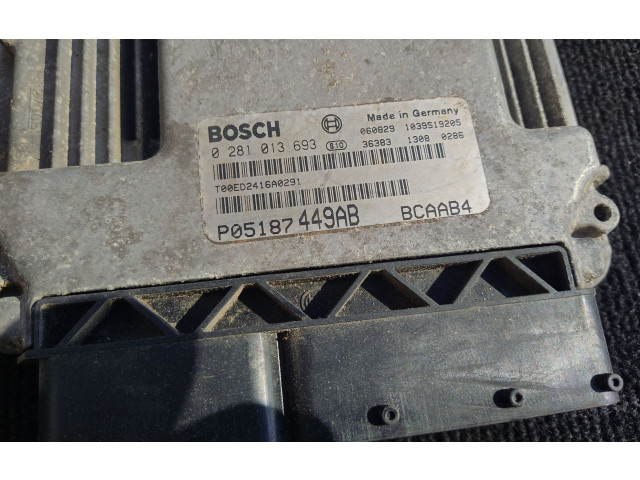 Řídící jednotka P05187449AB, 0281013693   Dodge Caliber 2007