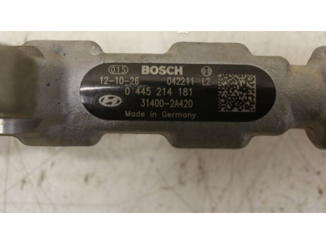 Топливная рампа 314002A420, 0445214181 KIA Ceed