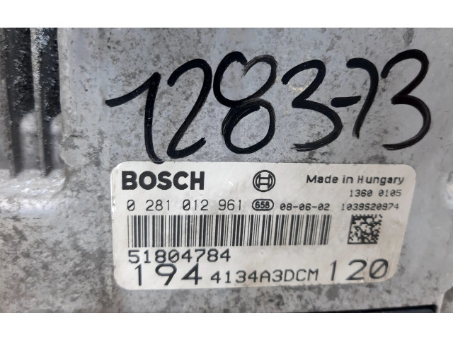 Řídící jednotka 51804784, 128373 Fiat Croma 2005