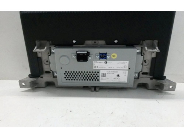 Экран/ дисплей / маленький экран 5E3919605, 5E3919605   Skoda Octavia Mk4       