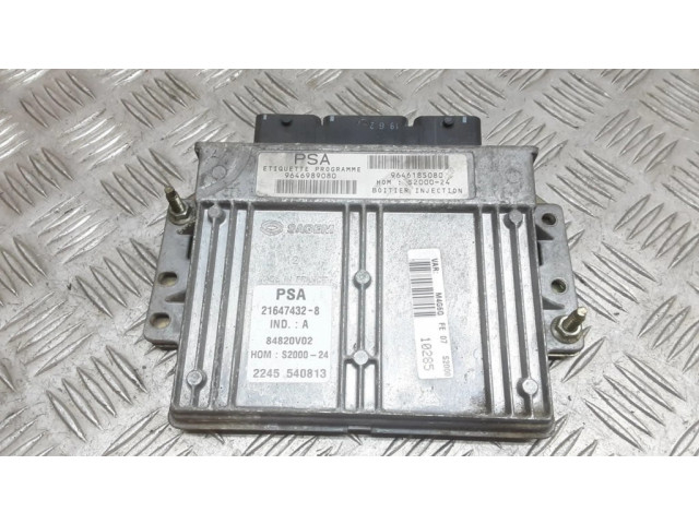 Řídící jednotka 9646989080 Citroen Berlingo 2001