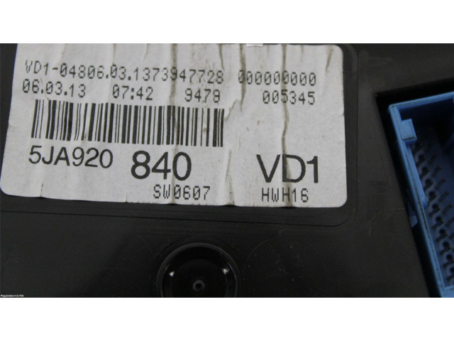 Панель приборов 5JA920840, A2C31746200 KIA Ceed