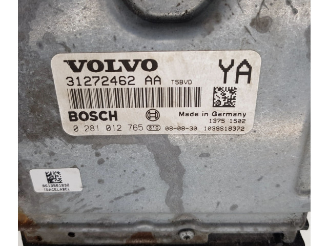 Блок управления двигателя 31272462AA, 0281012765 Volvo XC70
