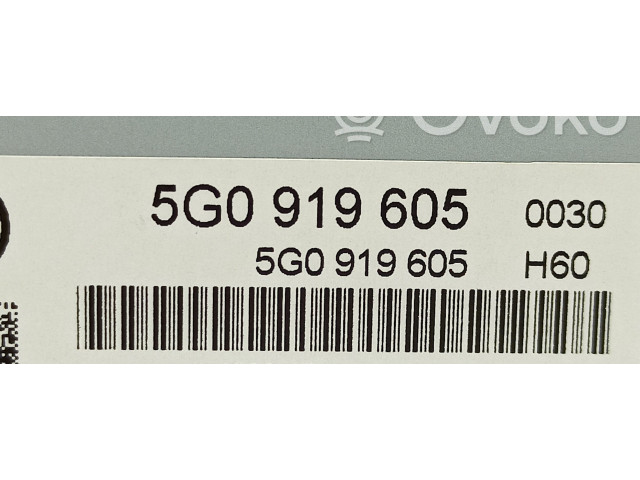 Экран дисплея вверх 5G0919605 Volkswagen Golf SportWagen