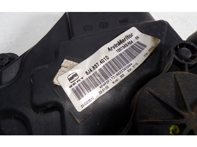 Передний механический механизм для подъема окна 6J4837461, 6J4837401D   Seat Ibiza IV (6J,6P)