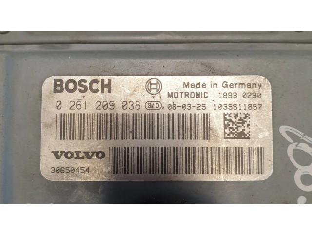 Řídící jednotka 30650454, 0261209038 Volvo C70 2007