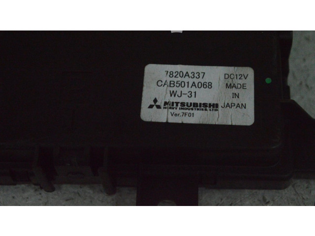 Блок управления климат-контролем Mitsubishi Lancer X