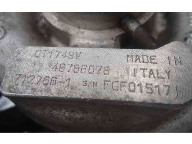 Turbodmychadlo Турбина 48786078   Fiat Punto (188)   