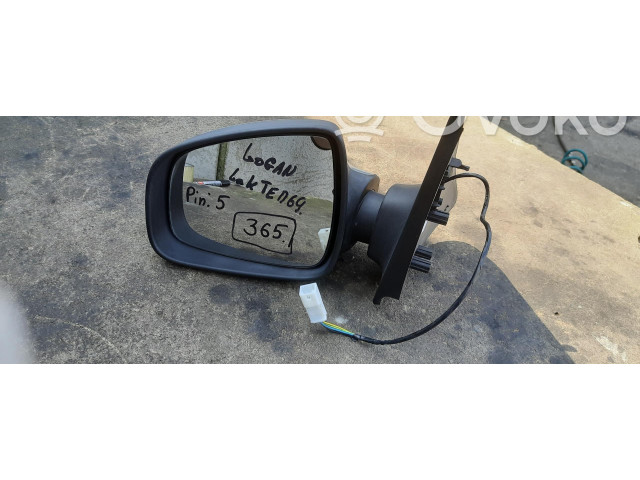 Зеркало электрическое Dacia Logan II 2012 - 2020 года