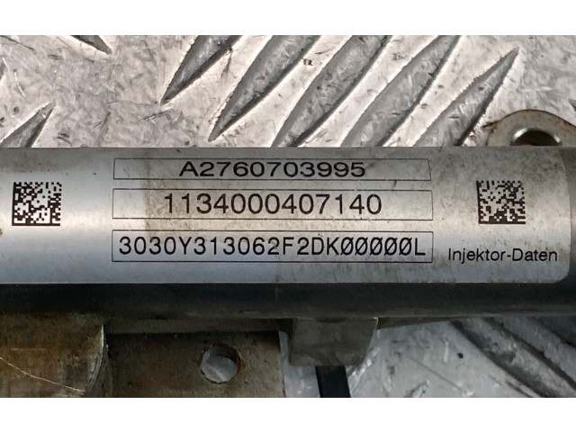 Топливная рампа A2760703995, 1134000407140 Mercedes-Benz E W212 для двигателя 27695230108648