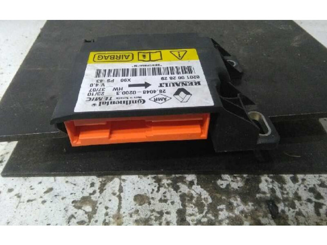 Блок подушек безопасности 8201002829 Dacia Sandero