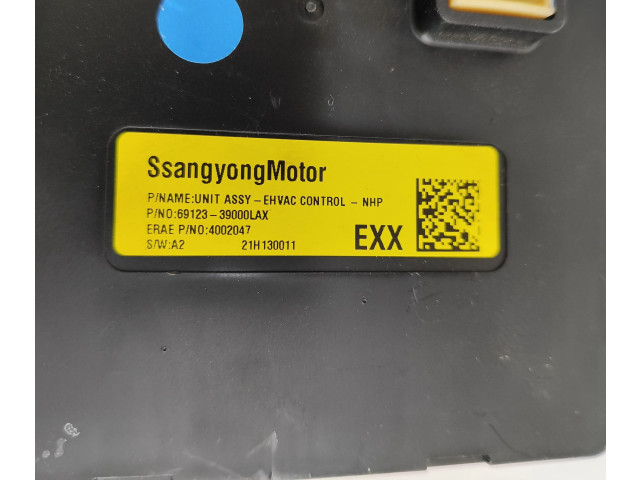 Блок управления климат-контролем 6912339000, 6912339000LAX SsangYong Korando