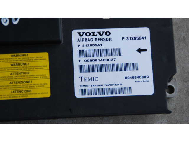Блок подушек безопасности 31295241, 013099   Volvo XC60
