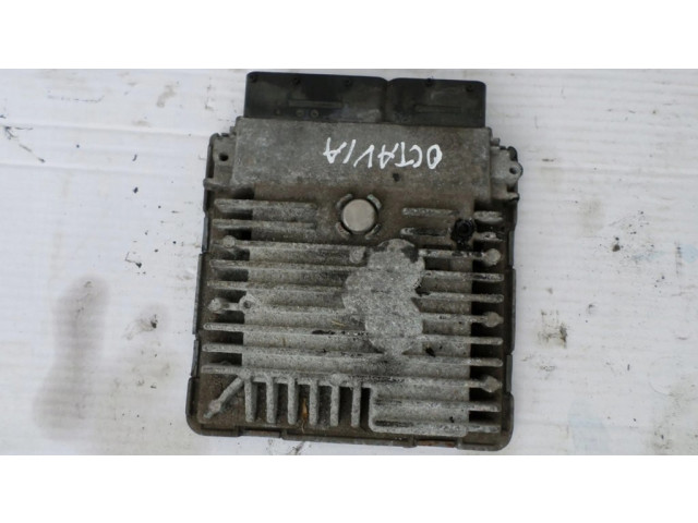 Блок управления двигателя 03L906023PR Skoda Octavia Mk2 (1Z)