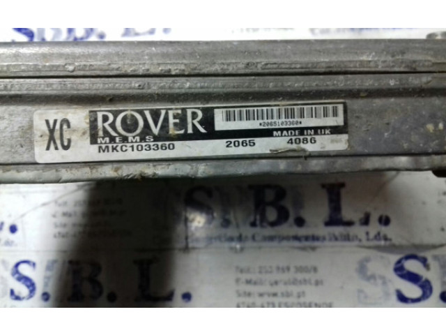Блок управления двигателя Rover 200 XV