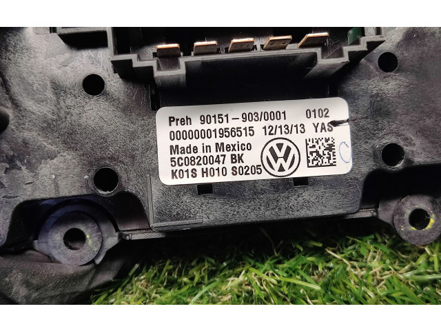 Блок управления климат-контролем 5C0820047BK, 901519030001   Volkswagen Jetta VI