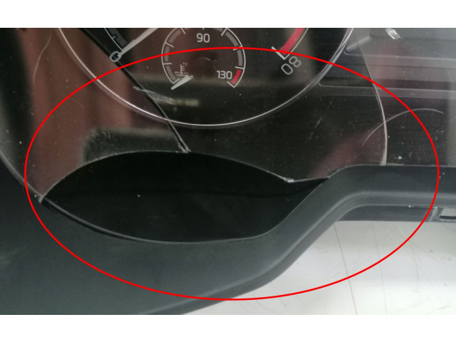 Панель приборов 5E0920780D Skoda Octavia Mk3 (5E)