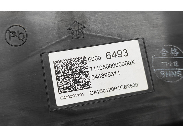 Přístrojová deska Buick Encore GX I 2023 60006493, 544895311