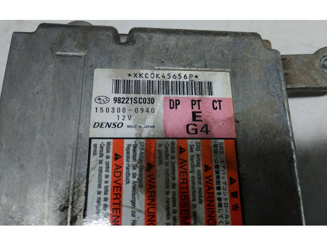 Блок подушек безопасности 98221SC030 Subaru Forester SH