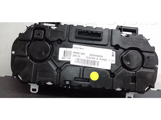 Přístrojová deska Dacia Duster II 2019