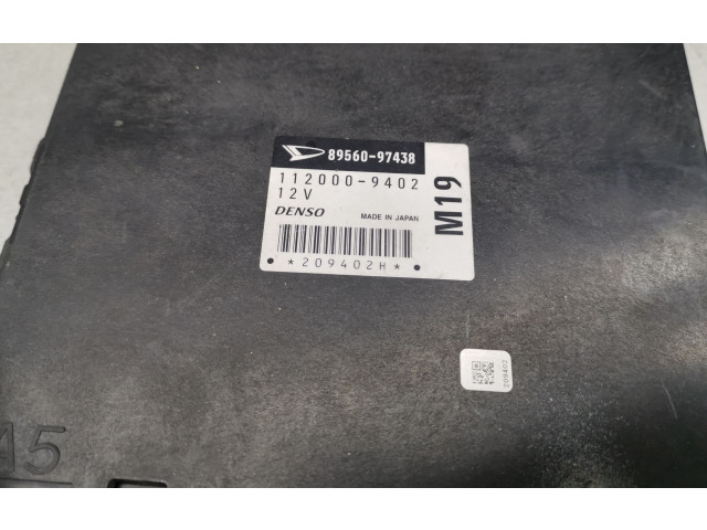 Блок управления двигателя 8956097438, 1120009402 Daihatsu Sirion