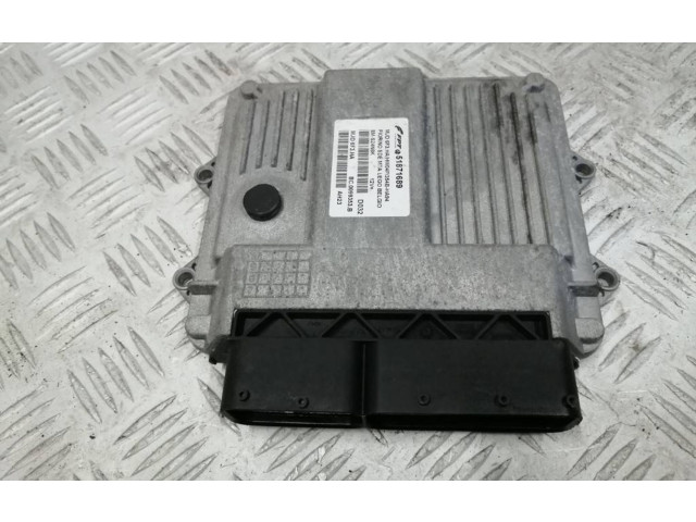 Блок управления двигателем Блок управления 51871689, 8MS24N8K Fiat Qubo