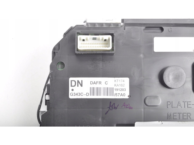 Zámek zadních dveří G343C--D KT174 KA162 191203 Mazda 2 2021