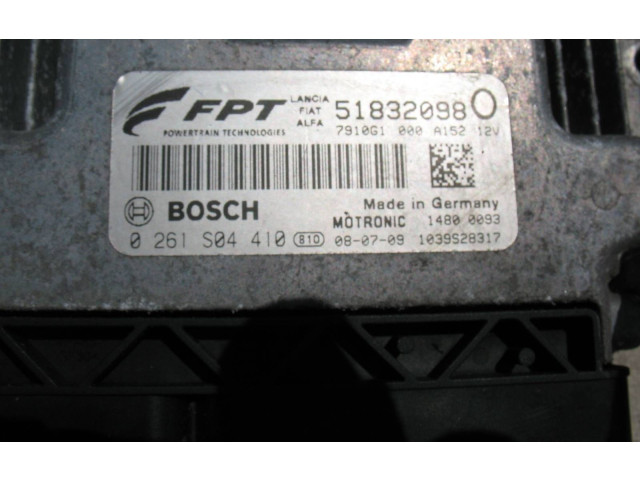 Блок управления двигателем Блок управления 51832098 Lancia Delta III