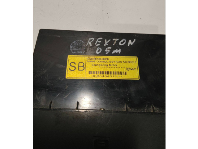 Блок управления климат-контролем 6870008030, DSB040402047 SsangYong Rexton