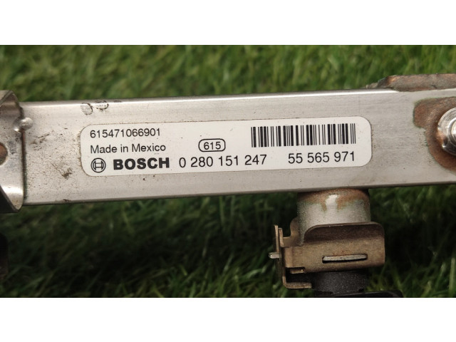 Vstřikovač 55565971, 0280151247 Buick Encore I pro benzínový motor 1.4