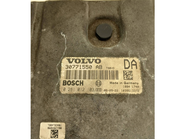 Řídící jednotka 30771550AB, 1039S13372 Volvo XC90 2008