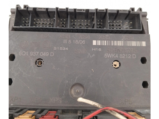 Комфортный модуль 6Q1937049D, 5WK48212D   Skoda Fabia Mk1 (6Y)