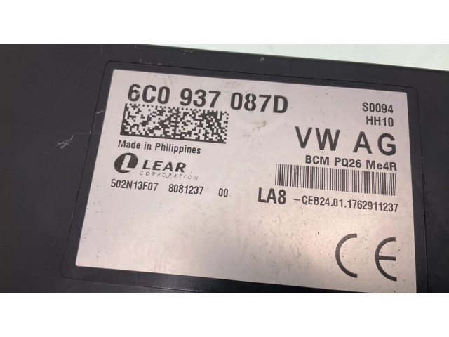 Блок комфорта 6C0937087D, 502N13F07 Skoda Fabia Mk3 (NJ)