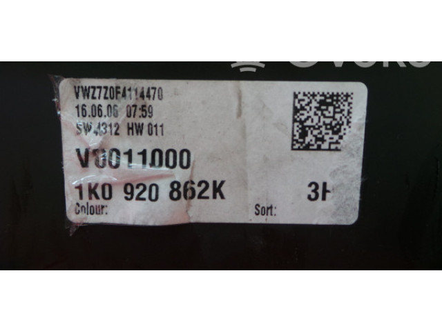 Панель приборов 1K0, 862K Volkswagen Jetta III