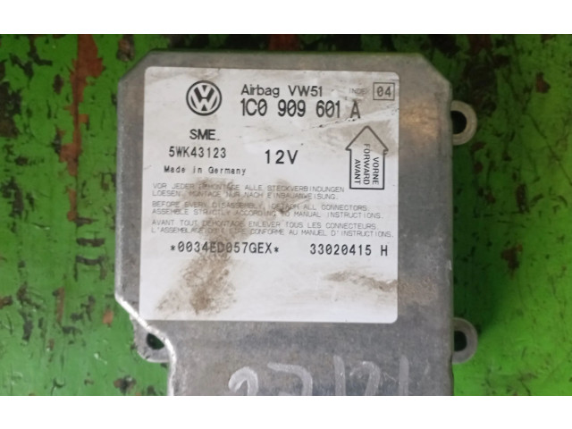 Блок подушек безопасности 1C0909601A   Skoda Fabia Mk1 (6Y)