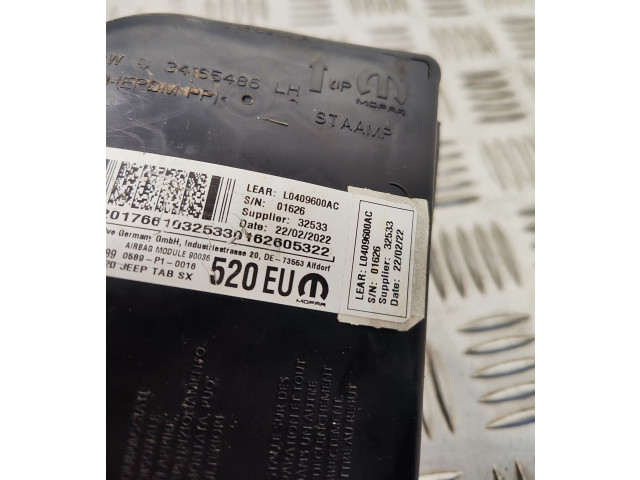 Подушка безопасности в сиденье 0589P10016 Jeep Renegade