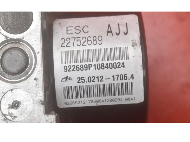 Блок ABS     22752689, 22752689    Chevrolet Equinox 