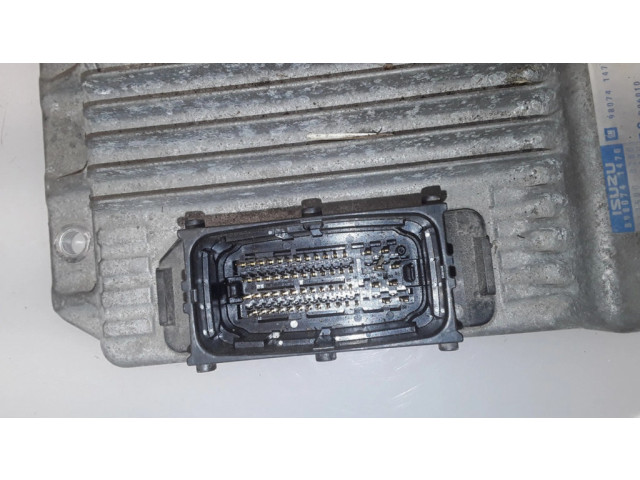 Блок управления двигателя 8980741470, 1125000280 Opel Meriva A