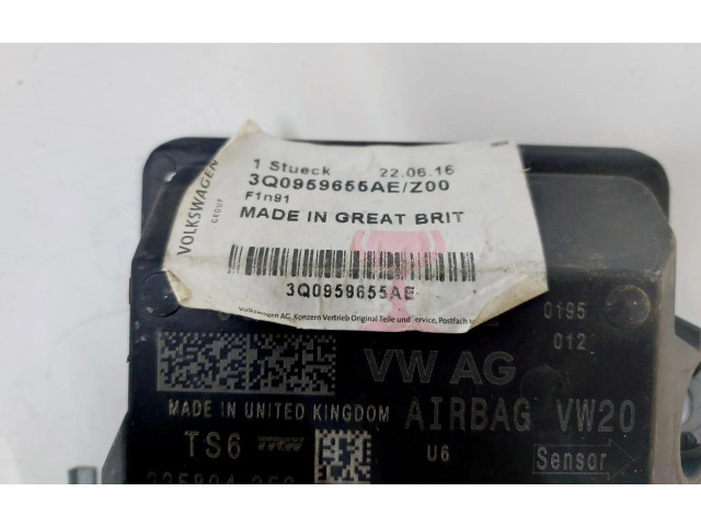 Блок подушек безопасности 3Q0959655AE Tesla Model 3