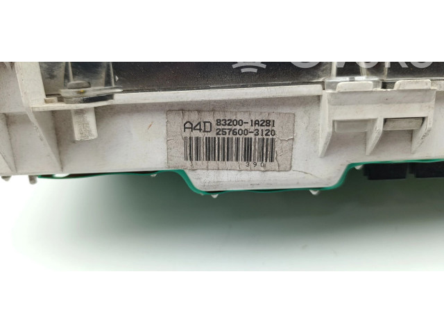 Přístrojová deska Toyota Corolla E90 1987 83200-1A281, 257600-3120