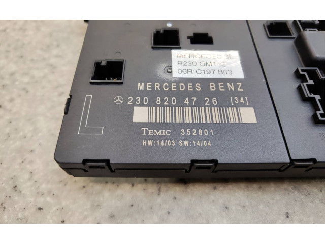 Блок управления дверью 2308204726 Mercedes-Benz SL R230