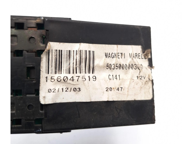 Дисплей 156047519, 503500000300 Alfa Romeo 156