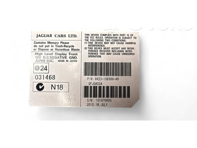 Дисплей 9X2310E889AB, QFJG802A Jaguar XF