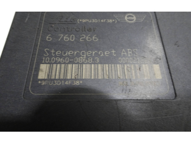 Блок АБС 6760265, 10020600804 Mini One - Cooper R50 - 53 2001 - 2006 года