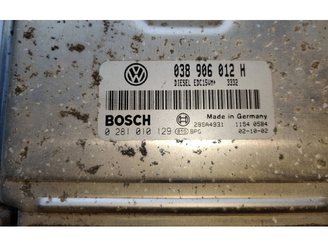 Блок управления двигателя 038906012H   Skoda Octavia Mk1 (1U)