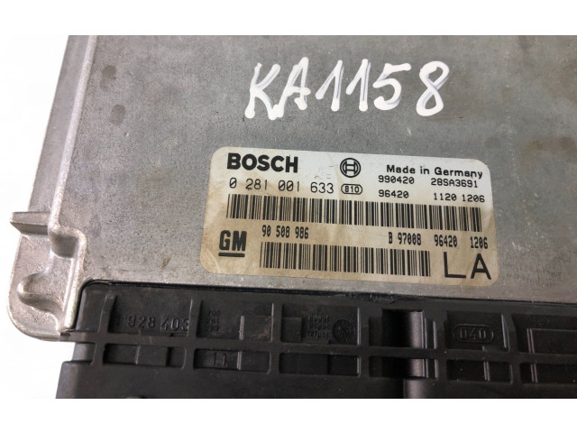 Ojnice 90508986, 0281001633 Opel Vectra B