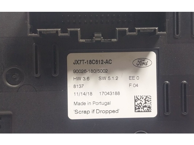 Блок управления климат-контролем 2470622, JX7T18C612AC   Ford Focus